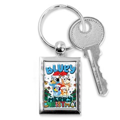 Bluey Birthday Key Chain (rectangle) by avitendut