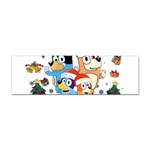 Bluey birthday Sticker Bumper (10 pack) Front