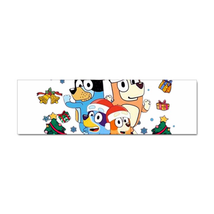 Bluey birthday Sticker Bumper (10 pack)