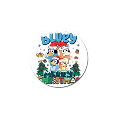 Bluey Birthday Golf Ball Marker (4 Pack) by avitendut