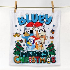 Bluey Birthday Face Towel by avitendut