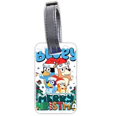 Bluey Birthday Luggage Tag (two Sides) by avitendut