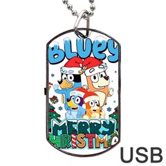 Bluey Birthday Dog Tag Usb Flash (one Side) by avitendut