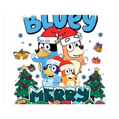 Bluey Birthday Premium Plush Fleece Blanket (medium) by avitendut