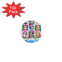 Bluey Christmas 1  Mini Magnets (100 Pack) 