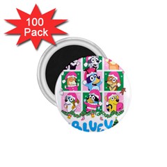 Bluey Christmas 1 75  Magnets (100 Pack)  by avitendut