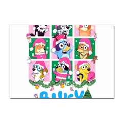 Bluey Christmas Sticker A4 (10 Pack) by avitendut