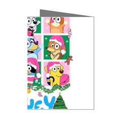 Bluey Christmas Mini Greeting Cards (pkg Of 8)