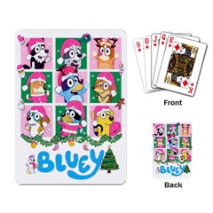 Bluey Christmas Playing Cards Single Design (rectangle) by avitendut