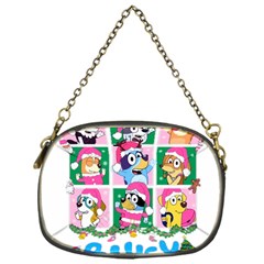 Bluey Christmas Chain Purse (one Side) by avitendut