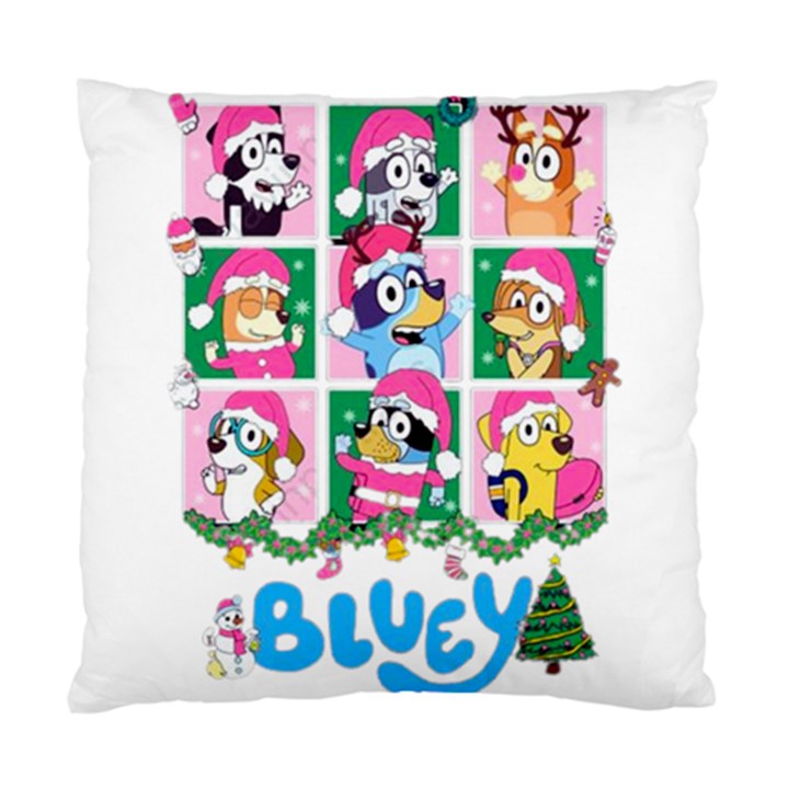 bluey christmas Standard Cushion Case (Two Sides)