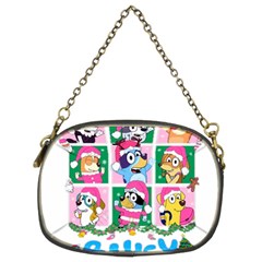 Bluey Christmas Chain Purse (two Sides) by avitendut