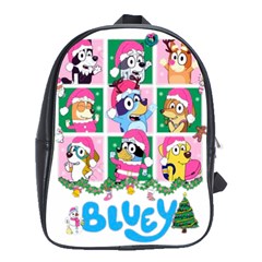 Bluey Christmas School Bag (large) by avitendut