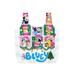 Bluey Christmas Full Print Recycle Bag (s) by avitendut