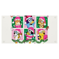 Bluey Christmas Banner And Sign 6  X 3 