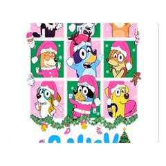 Bluey Christmas Premium Plush Fleece Blanket (large) by avitendut