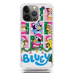 Bluey Christmas Iphone 13 Pro Tpu Uv Print Case by avitendut