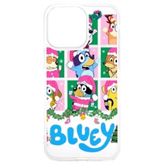 Bluey Christmas Iphone 15 Pro Max Tpu Uv Print Case by avitendut