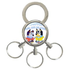 Stumpfest Bluey 3-ring Key Chain by avitendut