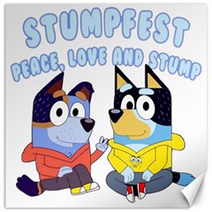 Stumpfest Bluey Canvas 20  X 20  by avitendut