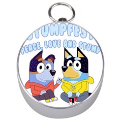 Stumpfest Bluey Silver Compasses by avitendut