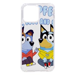 Stumpfest Bluey Iphone 14 Pro Max Tpu Uv Print Case by avitendut