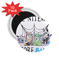 Bluey Halloween 2 25  Magnets (10 Pack)  by avitendut