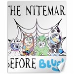 bluey halloween Canvas 11  x 14  10.95 x13.48  Canvas - 1