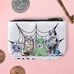 bluey halloween Mini Coin Purse Back