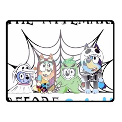 Bluey Halloween Fleece Blanket (small) by avitendut