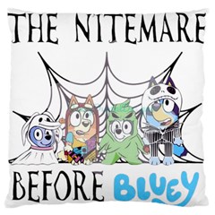 Bluey Halloween Large Cushion Case (two Sides) by avitendut