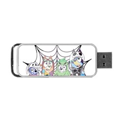 Bluey Halloween Portable Usb Flash (one Side) by avitendut