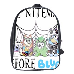 Bluey Halloween School Bag (xl) by avitendut