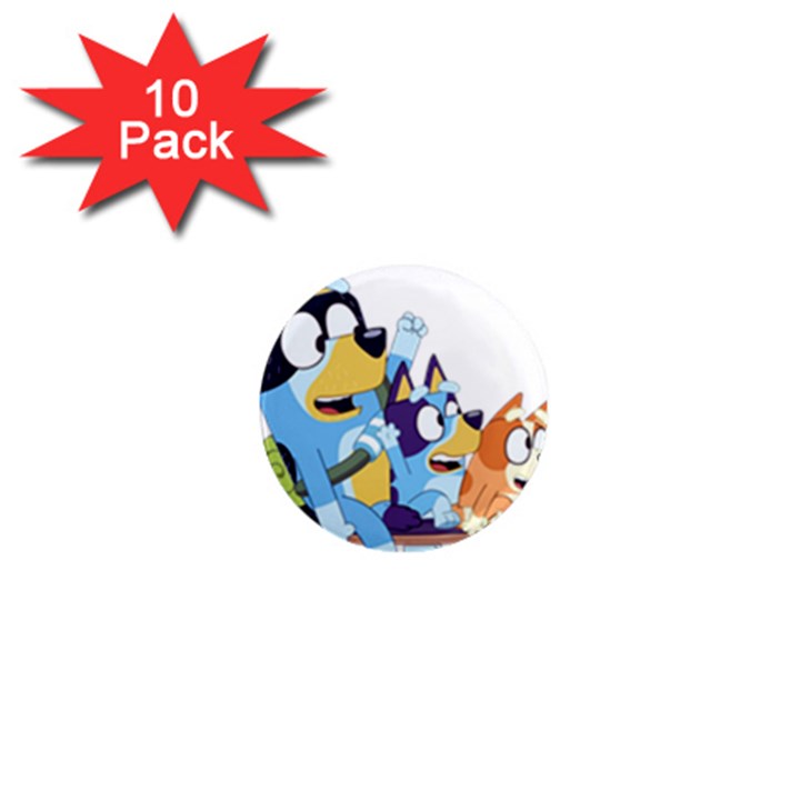 bluey 1  Mini Magnet (10 pack) 