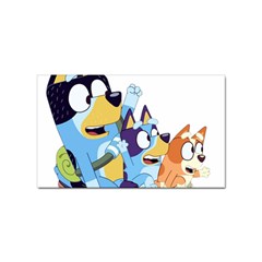 Bluey Sticker Rectangular (10 Pack) by avitendut