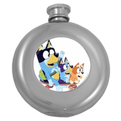 Bluey Round Hip Flask (5 Oz) by avitendut