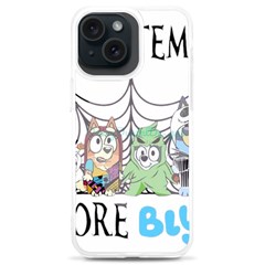 Bluey Halloween Iphone 15 Plus Tpu Uv Print Case by avitendut