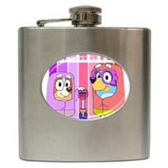 Grannies Bluey Hip Flask (6 Oz) by avitendut