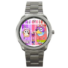 Grannies Bluey Sport Metal Watch by avitendut