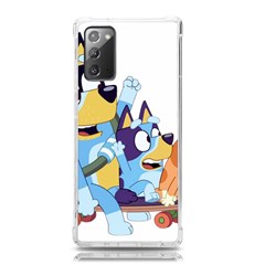 Bluey Samsung Galaxy Note 20 Tpu Uv Case by avitendut