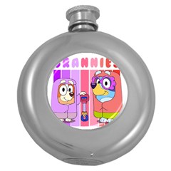 Grannies Bluey Round Hip Flask (5 Oz) by avitendut