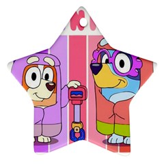 Grannies Bluey Star Ornament (two Sides)