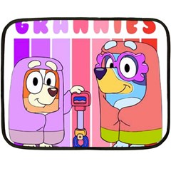 Grannies Bluey Two Sides Fleece Blanket (mini) by avitendut