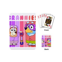 Grannies Bluey Playing Cards Single Design (mini)