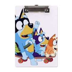 Bluey A5 Acrylic Clipboard by avitendut