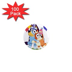 Bluey Birthday 1  Mini Magnets (100 Pack) 