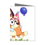 Bluey birthday Mini Greeting Cards (Pkg of 8) Left