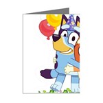 Bluey birthday Mini Greeting Cards (Pkg of 8) Right