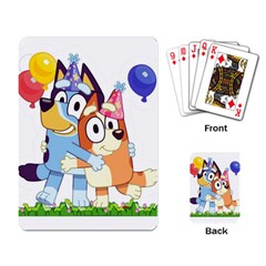 Bluey Birthday Playing Cards Single Design (rectangle)