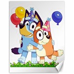 Bluey birthday Canvas 12  x 16  11.86 x15.41  Canvas - 1